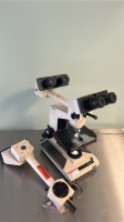 OLYMPUS BH-2 LAB MICROSCOPE W/ 4 OCULAR LENSES AND 2 ATTACHMENTS LOCATED AT: LOCATED AT: 1 MEDICAL CENTER BLVD, CHESTER, PA 19013 1/ LOBBY