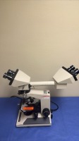 OLYMPUS BH-2 LAB MICROSCOPE W/ TEACHING ATTACHMENT, 5 OBJECTIVE LENSES AND 4 OCULAR LENSES LOCATED AT: LOCATED AT: 1 MEDICAL CENTER BLVD, CHESTER, PA 19013