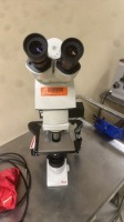 LEICA DM 1000 LAB MICROSCOPE W/ 5 OBJECTIVE LENSES AND 2 OCULAR LENSES LOCATED AT: LOCATED AT: 1 MEDICAL CENTER BLVD, CHESTER, PA 19013