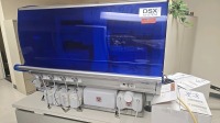 DYFNX TECHNOLOGIES DSX AUTOMATED ELIBA SYSTEM W/ ACCESSORIES ON ROLLING TABLE LOCATED AT: LOCATED AT: 1 MEDICAL CENTER BLVD, CHESTER, PA 19013 LAB