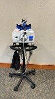 INTEGRA LUXTEC MLX LIGHT SOURCE W/ HEADLAMP ON ROLLING STAND LOCATED AT: LOCATED AT: 1 MEDICAL CENTER BLVD, CHESTER, PA 19013