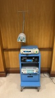 ARTHROCARE QUANTUM 2 ARTHOSCOPY TOWER TO INCLUDE: ARTHROCARE QUANTUM 2 RF GENERATOR, DYONICS POWER SHAVER UNIT AND CONMED D3000 SHAVER UNIT WITH FOOT SWITCH
