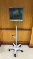 OLYMPUS OEV191H DISPLAY MONITOR, 19" ON ROLLING STAND LOCATED AT: LOCATED AT: 1 MEDICAL CENTER BLVD, CHESTER, PA 19013
