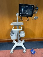 VERATHON GLIDESCOPE CORE 10 ULTRASOUND W/ ATTACHMENT CABLES ON ROLLING STAND, SN: CM211521 LOCATED AT: LOCATED AT: 1 MEDICAL CENTER BLVD, CHESTER, PA 19013