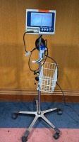 GLIDESCOPE PORTABLE GVL VIDEO LARYNGOSCOPEWITH 0570-0185 BATON ON ROLLING STAND LOCATED AT: LOCATED AT: 1 MEDICAL CENTER BLVD, CHESTER, PA 19013