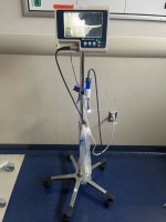 GLIDESCOPE PORTABLE GVL VIDEO LARYNGOSCOPE W/ 0570-0185 BATON ON ROLLING STAND LOCATED AT: LOCATED AT: 1 MEDICAL CENTER BLVD, CHESTER, PA 19013 G/ED/TREATMENT 5