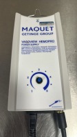 MAQUET VASOVIEW HEMOPRO POWER SUPPLY LOCATED AT: LOCATED AT: 1 MEDICAL CENTER BLVD, CHESTER, PA 19013