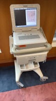 PHILIPS PAGEWRITER TC70 EKG SYSTEM W/ ACQUISITION MODULE AND WIRELESS TRANSMITTER ON CART LOCATED AT: LOCATED AT: 1 MEDICAL CENTER BLVD, CHESTER, PA 19013