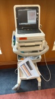 PHILIPS PAGEWRITER TC50 EKG SYSTEM W/ ACQUISITION MODULE AND WIRELESS TRANSMITTER ON CART LOCATED AT: LOCATED AT: 1 MEDICAL CENTER BLVD, CHESTER, PA 19013