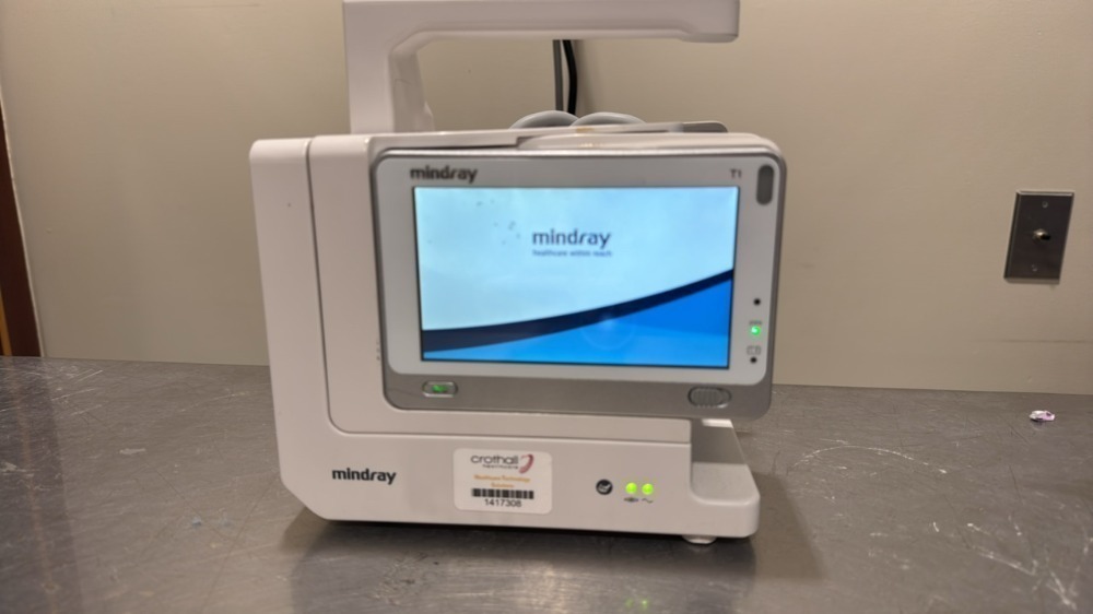 MINDRAY T1 PATIENT MONITOR W/ DOCKING STATION LOCATED AT: LOCATED AT: 1 ...
