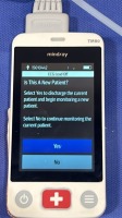 MINDRAY TM80 MONITOR, TELEMETRY TRANSMITTER W/ LEADS LOCATED AT: LOCATED AT: 1 MEDICAL CENTER BLVD, CHESTER, PA 19013