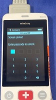 MINDRAY TD60 TELEMETRY TRANSMITTER W/ LEADS (NO BATTERY) LOCATED AT: LOCATED AT: 1 MEDICAL CENTER BLVD, CHESTER, PA 19013
