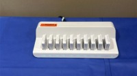MINDRAY CENTRAL STATION BATTERY CHARGER FOR BENEVISION TELEMETRY MONITORS, 10 PORT, 10 BATTERIES LOCATED AT: LOCATED AT: 1 MEDICAL CENTER BLVD, CHESTER, PA 19013 4/NICU/NURSES STATION AF4205