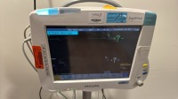 PHILIPS MP50 NEONATAL PATIENT MONITOR, NEONATAL W/ M3001A MODULE, RECORDER AND LEADS ON ROLLING STAND LOCATED AT: LOCATED AT: 1 MEDICAL CENTER BLVD, CHESTER, PA 19013 3/MC HALLWAY
