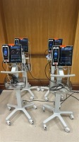 MASIMO ROOT PATIENT MONITOR W/ RADICAL 7 PULSE OXIMETER ON CART (QTY. 4)