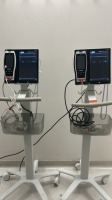 MASIMO ROOT MONITOR W/ RADICAL 7 PULSE OXIMETER ON ROLLING STAND, QTY. (2) LOCATED AT: LOCATED AT: 1 MEDICAL CENTER BLVD, CHESTER, PA 19013 G/ED/ AF TREATMENT 5, NS