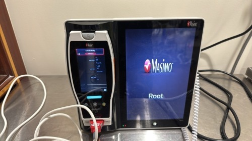 MASIMO ROOT MONITOR W/ RADICAL 7 PULSE OXIMETER LOCATED AT: LOCATED AT: 1 MEDICAL CENTER BLVD, CHESTER, PA 19013 1/WW/AF1217