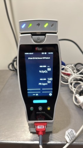 MASIMO RADICAL 7 PULSE OXIMETER W/ ATTACHMENT CABLES AND DOCKING STATION LOCATED AT: LOCATED AT: 1 MEDICAL CENTER BLVD, CHESTER, PA 19013