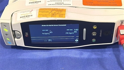 MASIMO RADICAL 7 PULSE OXIMETER WITH CRADLE AND ATTACHMENT CABLES LOCATED AT: LOCATED AT: 1 MEDICAL CENTER BLVD, CHESTER, PA 19013