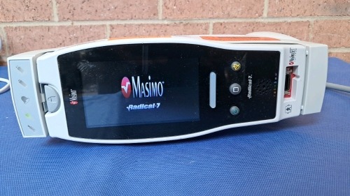 MASIMO RADICAL 7 PULSE OXIMETER W/ DOCKING STATION LOCATED AT: LOCATED AT: 1 MEDICAL CENTER BLVD, CHESTER, PA 19013 3/LD/OTS3501