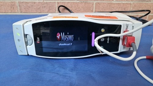 MASIMO RADICAL 7 PULSE OXIMETER W/ DOCKING STATION LOCATED AT: LOCATED AT: 1 MEDICAL CENTER BLVD, CHESTER, PA 19013 3/LD/OTS3501
