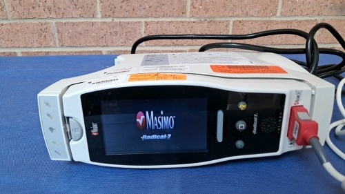 MASIMO RADICAL 7 PULSE OXIMETER W/ DOCKING STATION LOCATED AT: LOCATED AT: 1 MEDICAL CENTER BLVD, CHESTER, PA 19013 3/LD/OTS3501