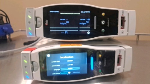 MASIMO RADICAL 7 PULSE OXIMETER WITH CRADLE, QTY. (2) LOCATED AT: LOCATED AT: 1 MEDICAL CENTER BLVD, CHESTER, PA 19013 G/ BIOMED SHOP