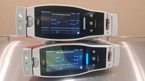 MASIMO RADICAL 7 PULSE OXIMETER WITH CRADLE, QTY. (2) LOCATED AT: LOCATED AT: 1 MEDICAL CENTER BLVD, CHESTER, PA 19013 G/ BIOMED SHOP