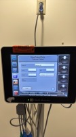EDWARDS LIFE SCIENCES UTC-W10BO PATIENT MONITOR W/ EV1000 DATA BOX, PUMP UNIT ON ROLLING STAND LOCATED AT: LOCATED AT: 1 MEDICAL CENTER BLVD, CHESTER, PA 19013 4/NICU/4104