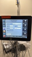 EDWARDS LIFE SCIENCES UTC-W10BO PATIENT MONITOR W/ EV1000 DATA BOX, PUMP UNIT ON ROLLING STAND LOCATED AT: LOCATED AT: 1 MEDICAL CENTER BLVD, CHESTER, PA 19013 4/NICU/4104