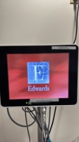 EDWARDS LIFE SCIENCES UTC-W10BO PATIENT MONITOR W/ EV1000 DATA BOX, PUMP UNIT ON ROLLING STAND LOCATED AT: LOCATED AT: 1 MEDICAL CENTER BLVD, CHESTER, PA 19013 1/NW/NSHALL