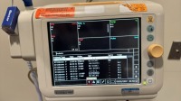 PHILIPS SURESIGNS VS3 MONITOR, VITAL SIGNS W/ LEADS ON ROLLING STAND