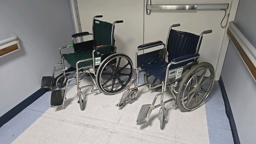 WHEELCHAIRS, MR SAFE, QTY. (2) LOCATED AT: LOCATED AT: 1 MEDICAL CENTER BLVD, CHESTER, PA 19013 G/ MRI ZONE HALL