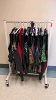 X-RAY GARMENT CART WITH GARMENTS LOCATED AT: LOCATED AT: 1 MEDICAL CENTER BLVD, CHESTER, PA 19013