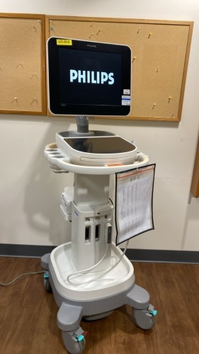 PHILIPS SPARQ, REF 795090 ULTRASOUND SYSTEM W/ C5-1 TRANSDUCER, (DOM 06/07/2022, SN US62210444) LOCATED AT: LOCATED AT: 1 MEDICAL CENTER BLVD, CHESTER, PA 19013 3/MC HALLWAY