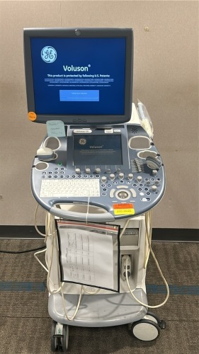 GENERAL ELECTRIC VOLUSON E8 ULTRASOUND W/RIC S-9-D, RAB 6-D AND C1-5 TRANSDUCERS, SN: D17249, DOM: 10/2012 LOCATED AT: LOCATED AT: 1 MEDICAL CENTER BLVD, CHESTER, PA 19013