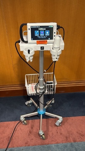 CUBESCAN BIOCON-750 BLADDER SCANNER ON ROLLING STAND LOCATED AT: LOCATED AT: 1 MEDICAL CENTER BLVD, CHESTER, PA 19013 4/ICU/4009