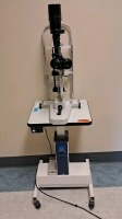 TOPCON SL-3E SLIT LAMP ON LUXVISION ROLLING STAND LOCATED AT: LOCATED AT: 1 MEDICAL CENTER BLVD, CHESTER, PA 19013