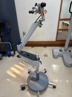 ZEISS OPMI PLUS SURGICAL MICROSCOPE ON LEICA MS STAND W/ 4 OBJECTIVE LENSES, 1 OBJECTIVE LENS AND FOOT SWITCH LOCATED AT: LOCATED AT: 1 MEDICAL CENTER BLVD, CHESTER, PA 19013