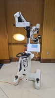 LEICA M500-N SURGICAL MICROSCOPE ON LEICA MS STAND W/ 4 OBJECTIVE LENSES, 1 OBJECTIVE LENS AND FOOT SWITCH LOCATED AT: LOCATED AT: 1 MEDICAL CENTER BLVD, CHESTER, PA 19013