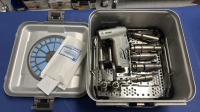 STRYKER SYSTEM 8 4505 CORDLESS DRIVER TO INCLUDE: WIRE AND PIN COLLET, AO SMALL, DRILL, REAMER, SAGITTAL SAW (LOCATED AT: 1 MEDICAL CENTER BLVD, CHESTER, PA 19013) 1 4TH OR