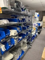 LOT OF ASSORTED DISPOSABLES (B BRAUN BLOOD SET IV ADMINISTRATION, MEDLINE ELASTIC STOCKINGS AVANOS ORAL CARE KIT) LOCATED AT: LOCATED AT: 1 MEDICAL CENTER BLVD, CHESTER, PA 19013 1 DISPOSABLE ROOM