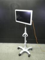 OLYMPUS OEV262H 26 INCH HD MONITOR ON ROLLING STAND