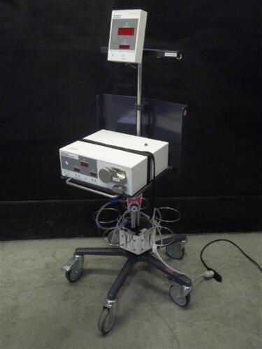 SMITH & NEPHEW 7210164/7210165 HYSTEROSCOPIC FLUID MANAGEMENT SYSTEM WITH FLUID MONITOR ON ROLLING STAND