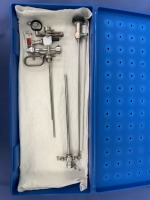 STORZ URETHROTOME INSTRUMENT TRAY WITH 27050E RESECTOSCOPE AND 27005AA RIGIDSCOPE (LOCATED AT: 1 MEDICAL CENTER BLVD, CHESTER, PA 19013) 10 LAPAROSCOPIC/ UROLOGY 4TH OR