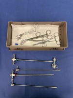CYSTOSCOPY INSTRUMENT TRAY (LOCATED AT: 1 MEDICAL CENTER BLVD, CHESTER, PA 19013) 10 LAPAROSCOPIC/ UROLOGY 4TH OR