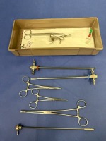 CYSTOSCOPY INSTRUMENT TRAY (LOCATED AT: 1 MEDICAL CENTER BLVD, CHESTER, PA 19013) 10 LAPAROSCOPIC/ UROLOGY 4TH OR