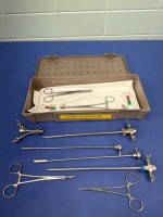 CYSTOSCOPY INSTRUMENT TRAY (LOCATED AT: 1 MEDICAL CENTER BLVD, CHESTER, PA 19013) 10 LAPAROSCOPIC/ UROLOGY 4TH OR