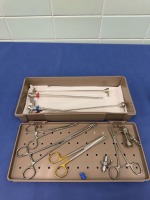 STORZ CYSTROSCOPY INSTRUMENTS (LOCATED AT: 1 MEDICAL CENTER BLVD, CHESTER, PA 19013) 10 LAPAROSCOPIC/ UROLOGY 4TH OR