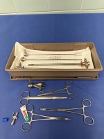 STORZ CYSTROSCOPY INSTRUMENTS (LOCATED AT: 1 MEDICAL CENTER BLVD, CHESTER, PA 19013) 10 LAPAROSCOPIC/ UROLOGY 4TH OR